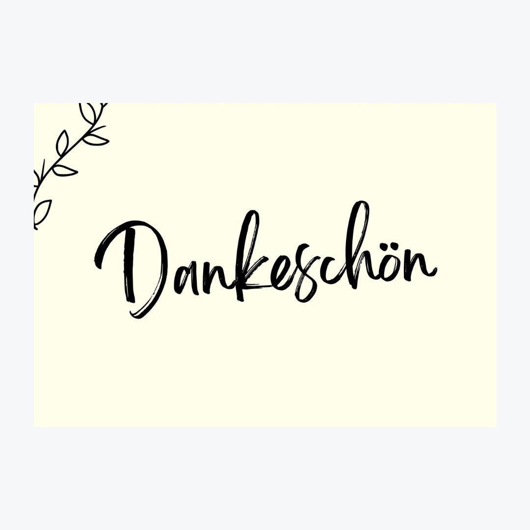 Karte "Dankeschön"