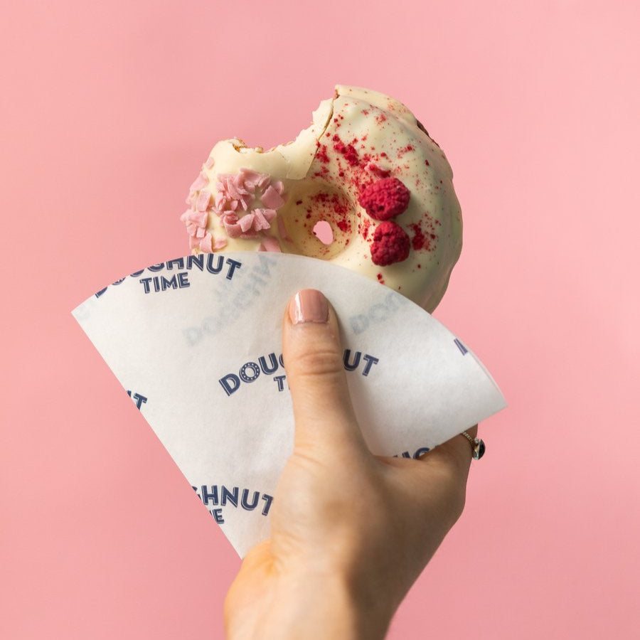"Baked Afternoon Tea" glutenfreundliche Kuchen-Donut Geschenkbox