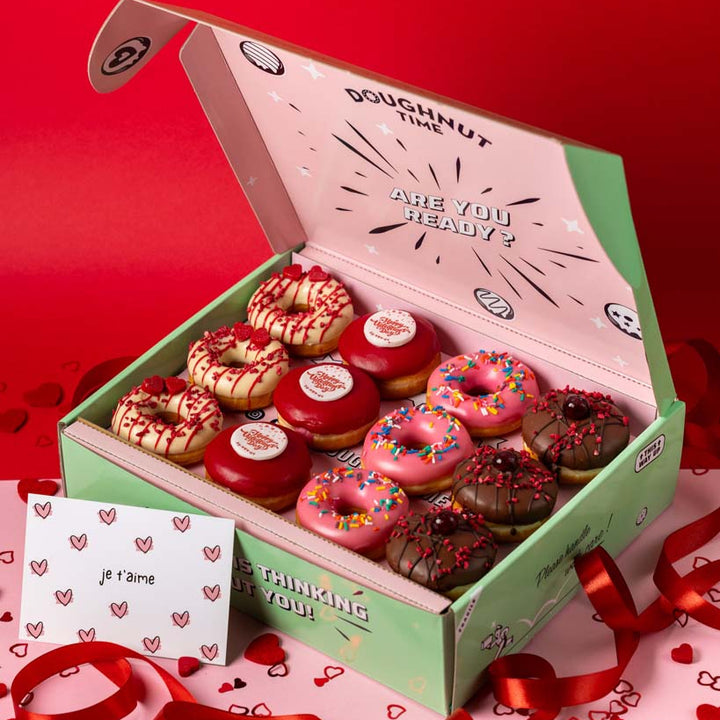 "Valentines Special" Mini-Donut Geschenkbox (VG)