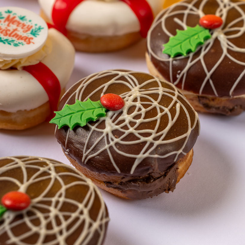 Weihnachten Partybox XL - 60 Mini-Donuts