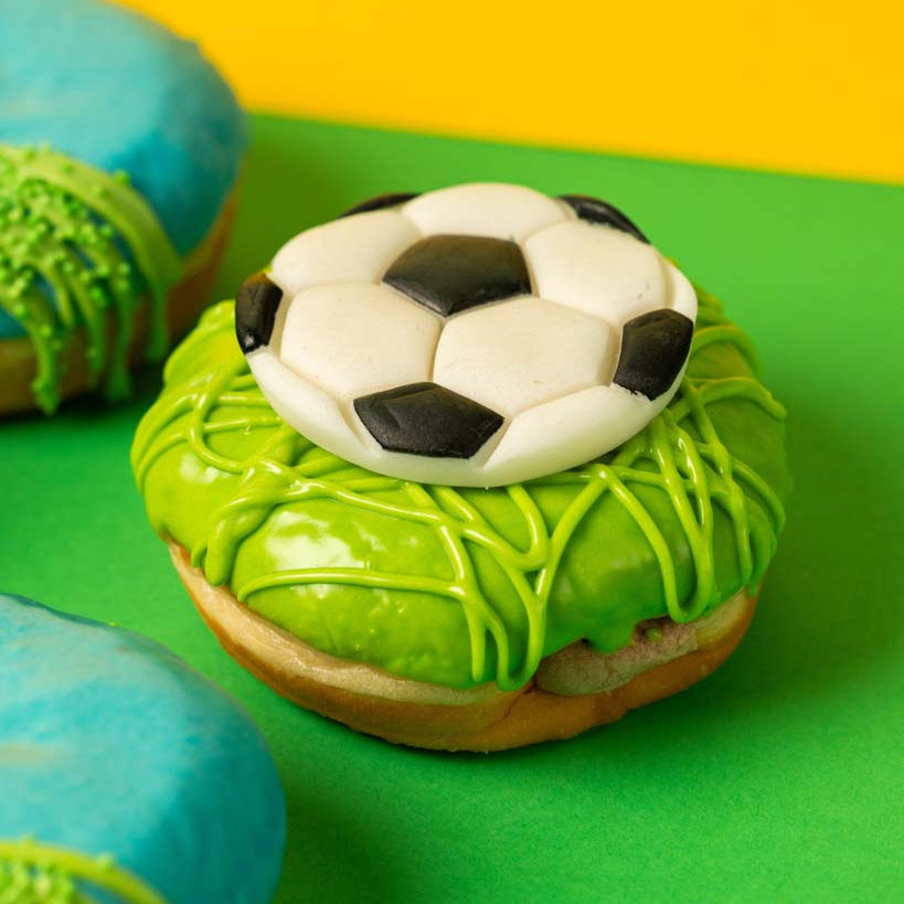 Fußball Donut Geschenkbox (vegan)