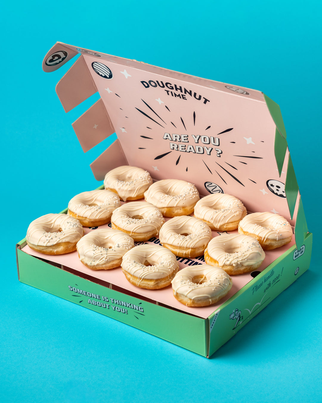 Hochzeit Eventbox – 60 Mini-Donuts (VG)