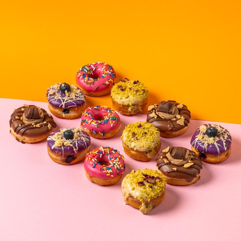 Mini-Donut Partybox XL - 60 Mini-Donuts