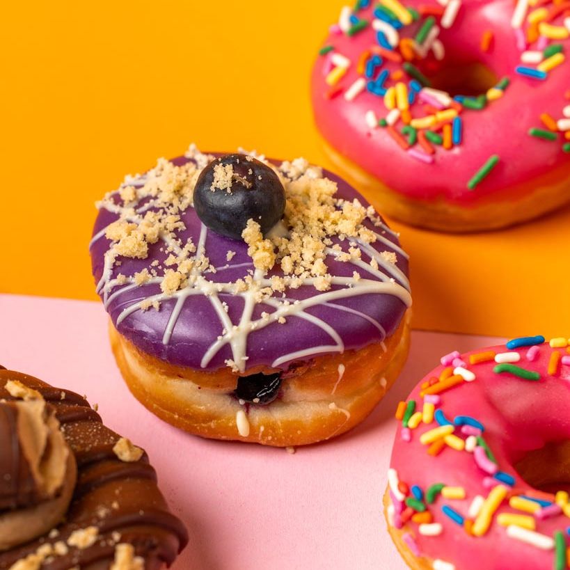 "Leo's Favourites" Mini-Donut Geschenkbox