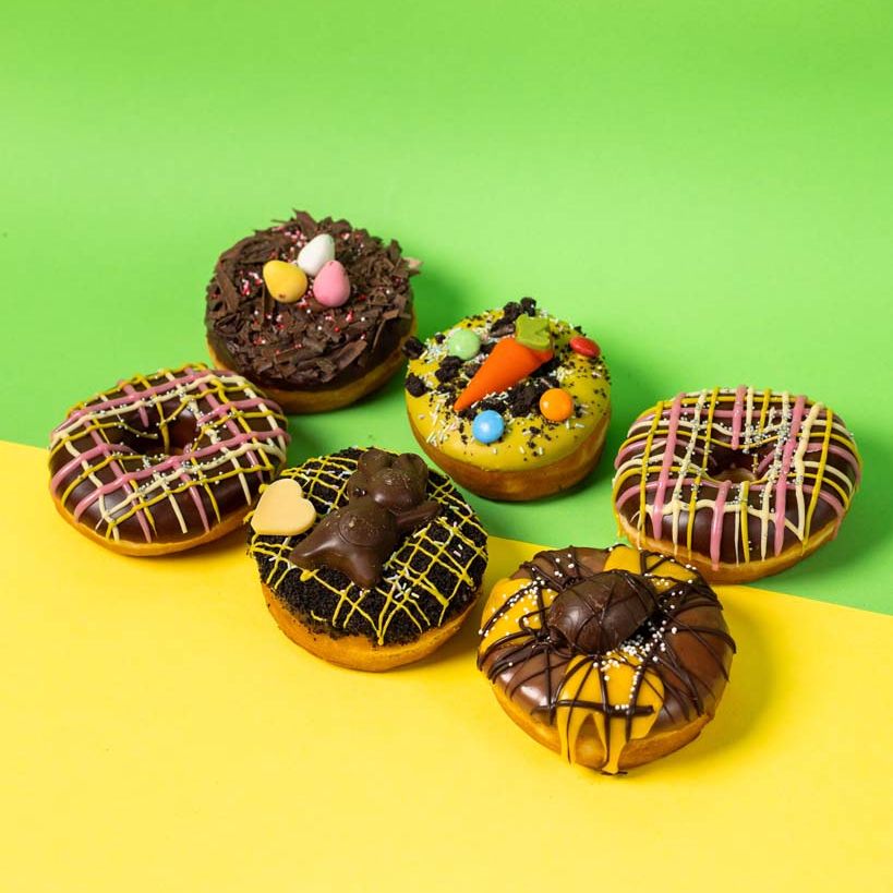 Vegane Oster Donut Geschenkbox (VG)