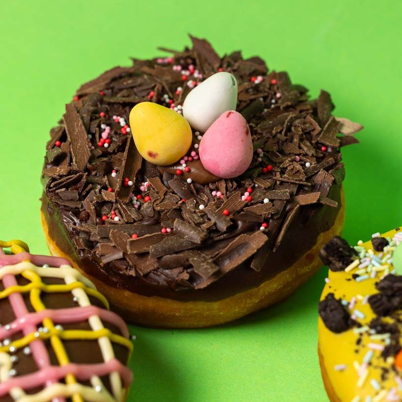 Vegane Oster Donut Geschenkbox (VG)