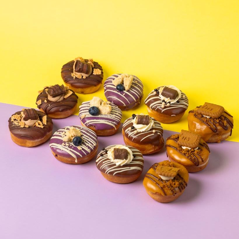 "Filled with Love" Mini-Donut Geschenkbox